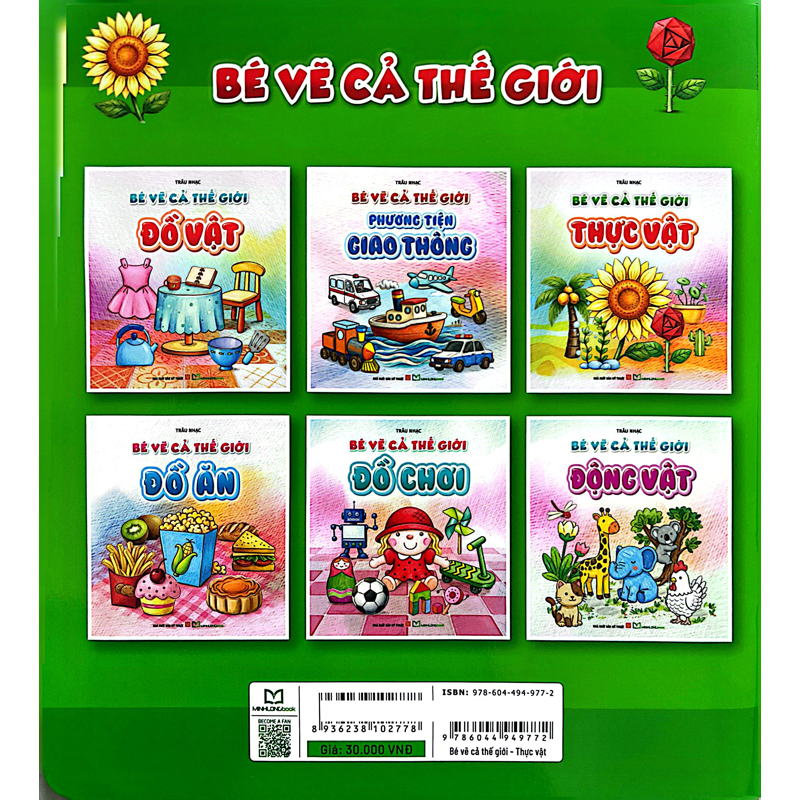 Bé Vẽ Cả Thế Giới-Thực Vật