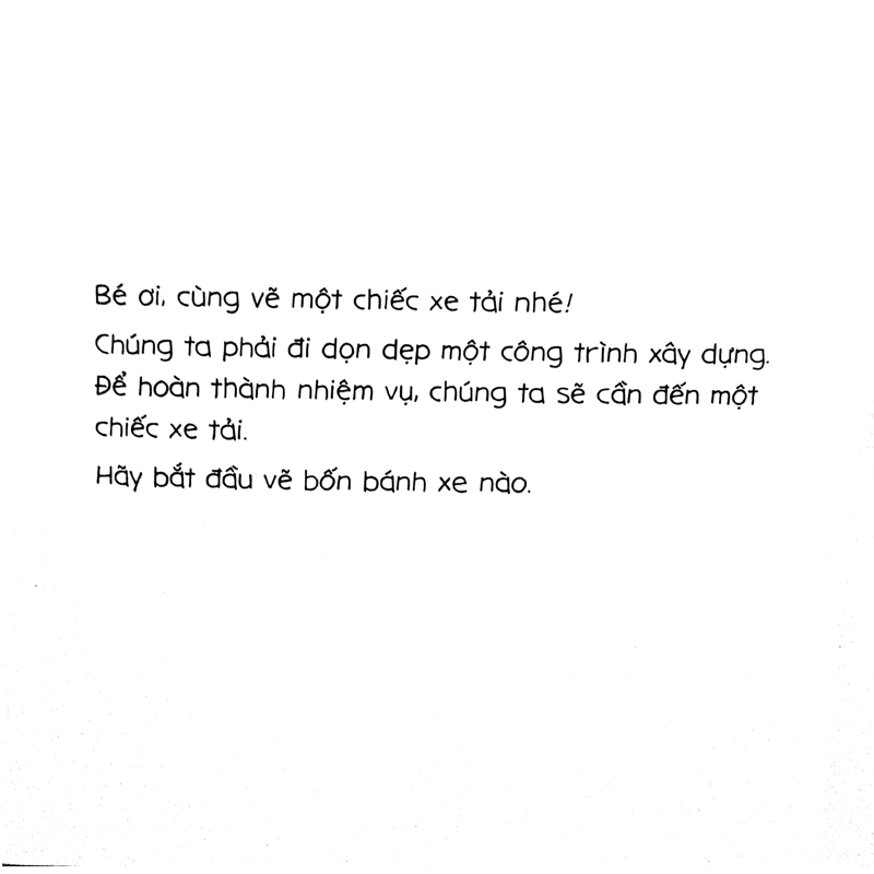 Bé Vẽ Xe Tải - Tay Khéo Tay Xinh