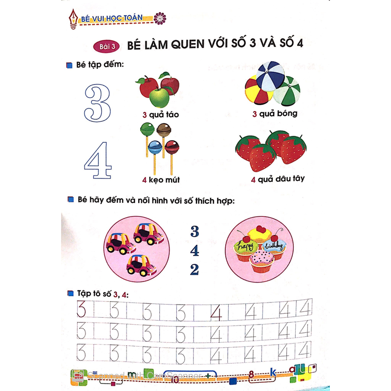 Bé Vui Học Toán (4-5T)