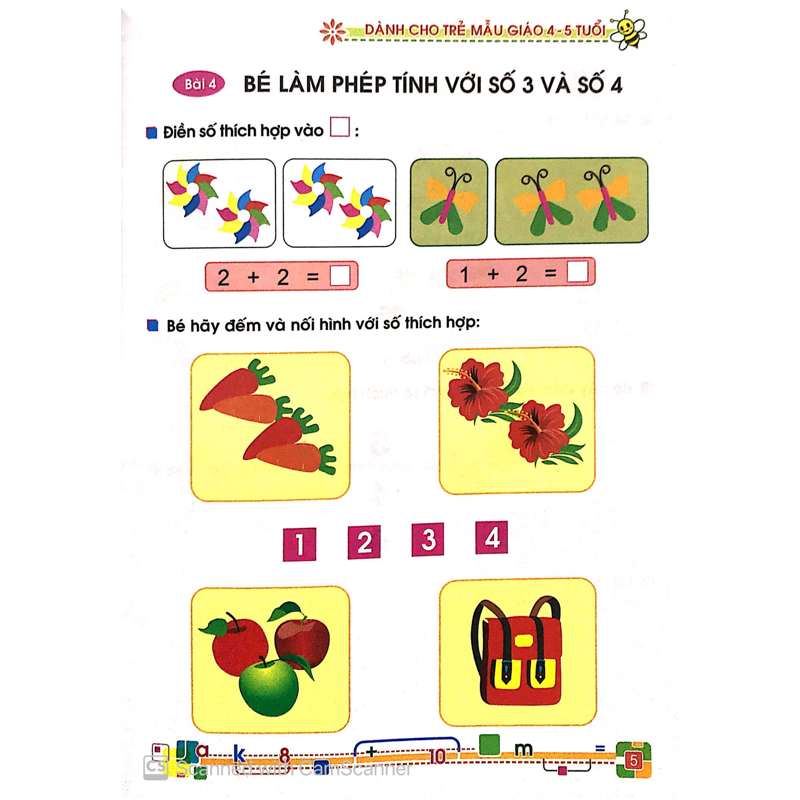 Bé Vui Học Toán (4-5T)
