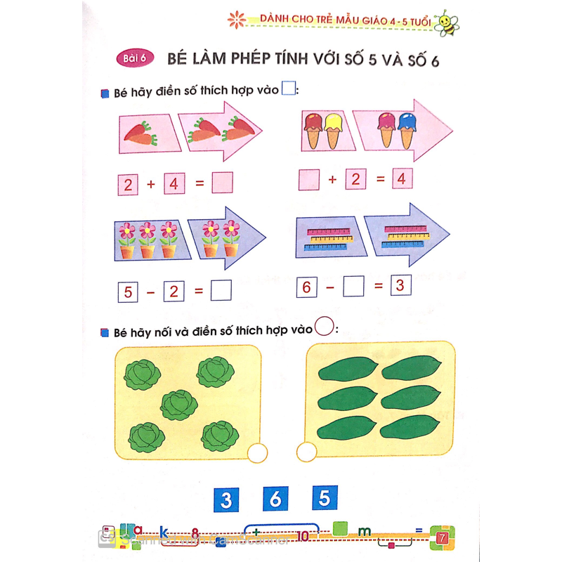Bé Vui Học Toán (4-5T)