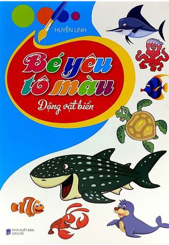 Bé Yêu Tô Màu - Động Vật Biển