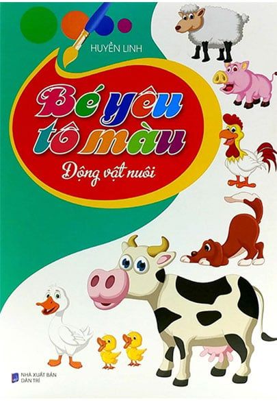 Bé Yêu Tô Màu - Động Vật Nuôi