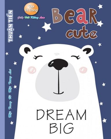 Tập Vở Thuận Tiến 96T - DL95 4OLI -  BEAR CUTE