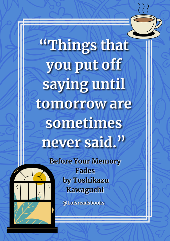 BEFORE YOUR MEMORY FADES #3 PB_PAN 0924