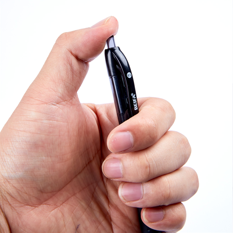 Beifa - Viết Semi Gel Pen TB610 - Đen 0.5mm