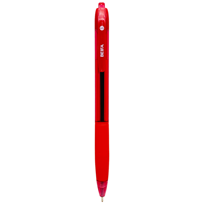 Beifa - Viết Semi Gel Pen 0.5mm TB610 - Mực Đỏ