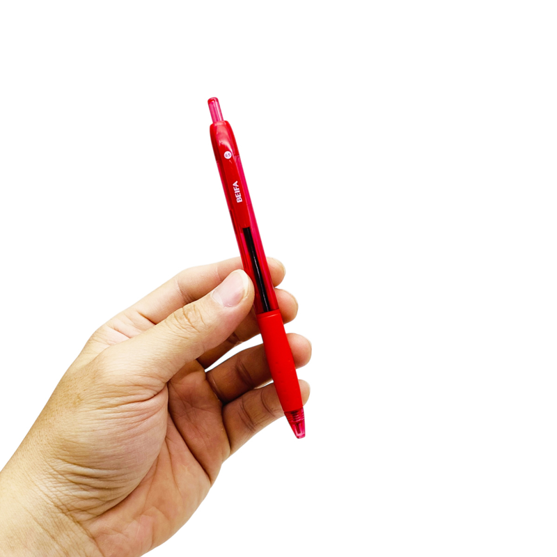 Beifa - Viết Semi Gel Pen 0.5mm TB610 - Mực Đỏ