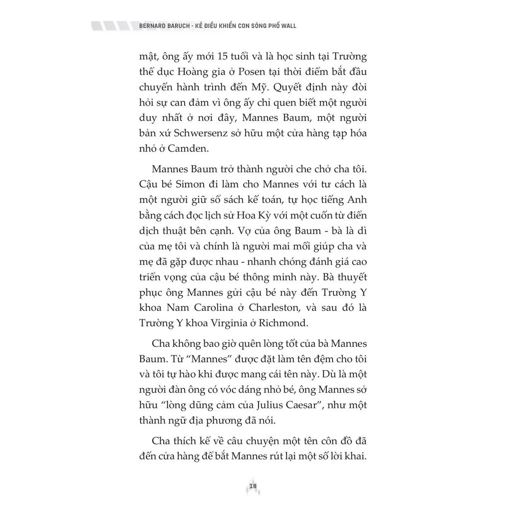 Bernard Baruch - Kẻ Điều Khiển Con Sóng Phố Wall