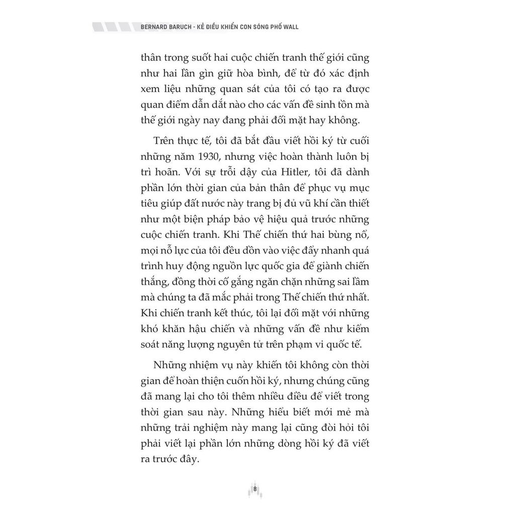 Bernard Baruch - Kẻ Điều Khiển Con Sóng Phố Wall