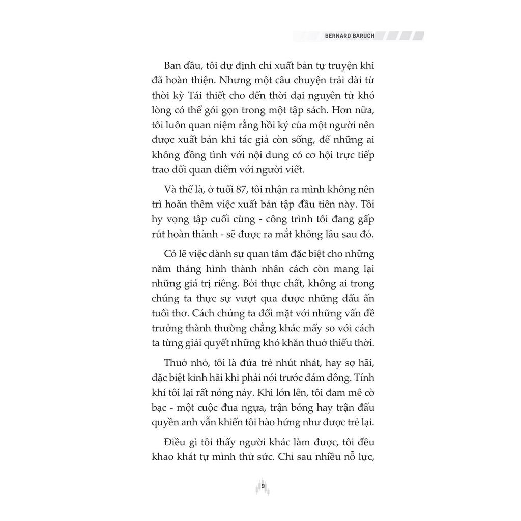 Bernard Baruch - Kẻ Điều Khiển Con Sóng Phố Wall