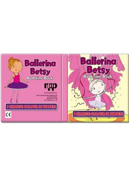 Bath Book Colour Change Book: Betsy Ballerina Bathtime