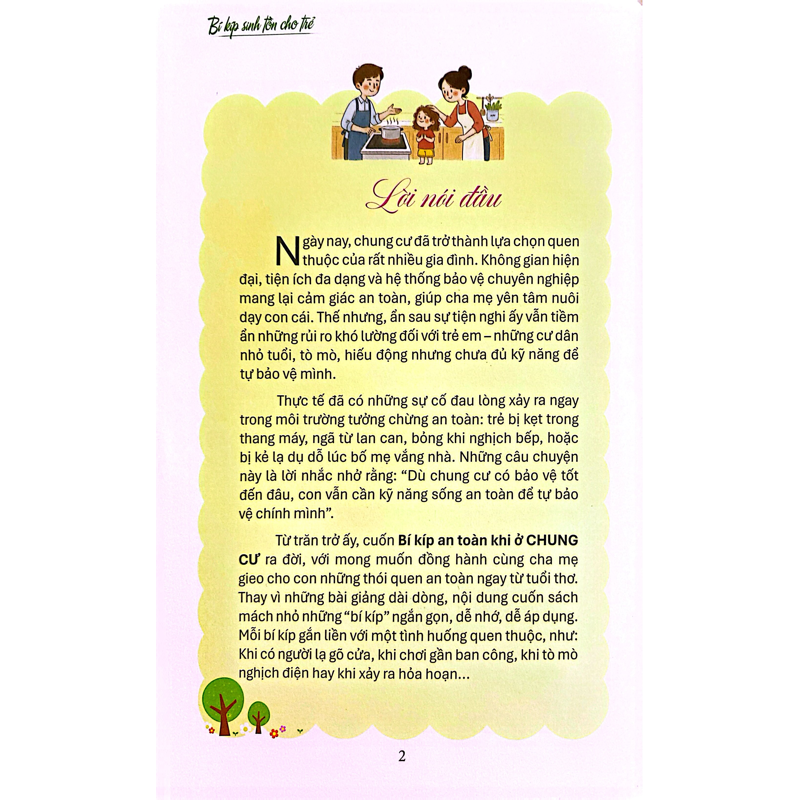Bí Kíp Sinh Tồn Cho Trẻ-Bí Kíp an Toàn Khi Ở Chung Cư