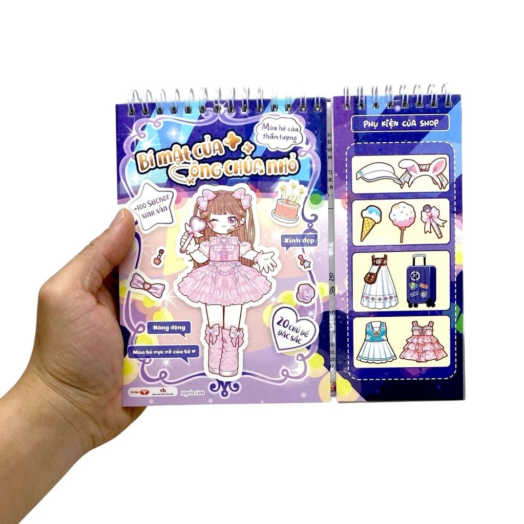 Bí Mật Công Chúa Nhỏ - Mùa Hè Của Thần Tượng (+100 Sticker Xinh Xắn)