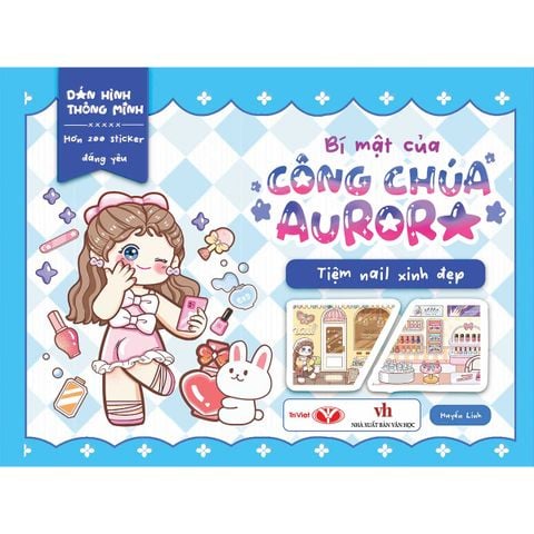 Dán Hình Thông Minh - Bí Mật Của Công Chúa Aurora - Tiệm Nail Xinh Đẹp