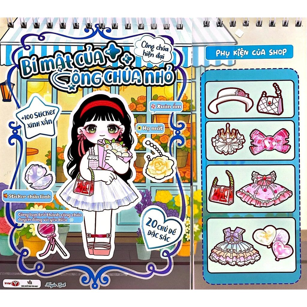 Bí Mật Công Chúa Nhỏ - Công Chúa Cổ Tích (+100 Sticker Xinh Xắn)
