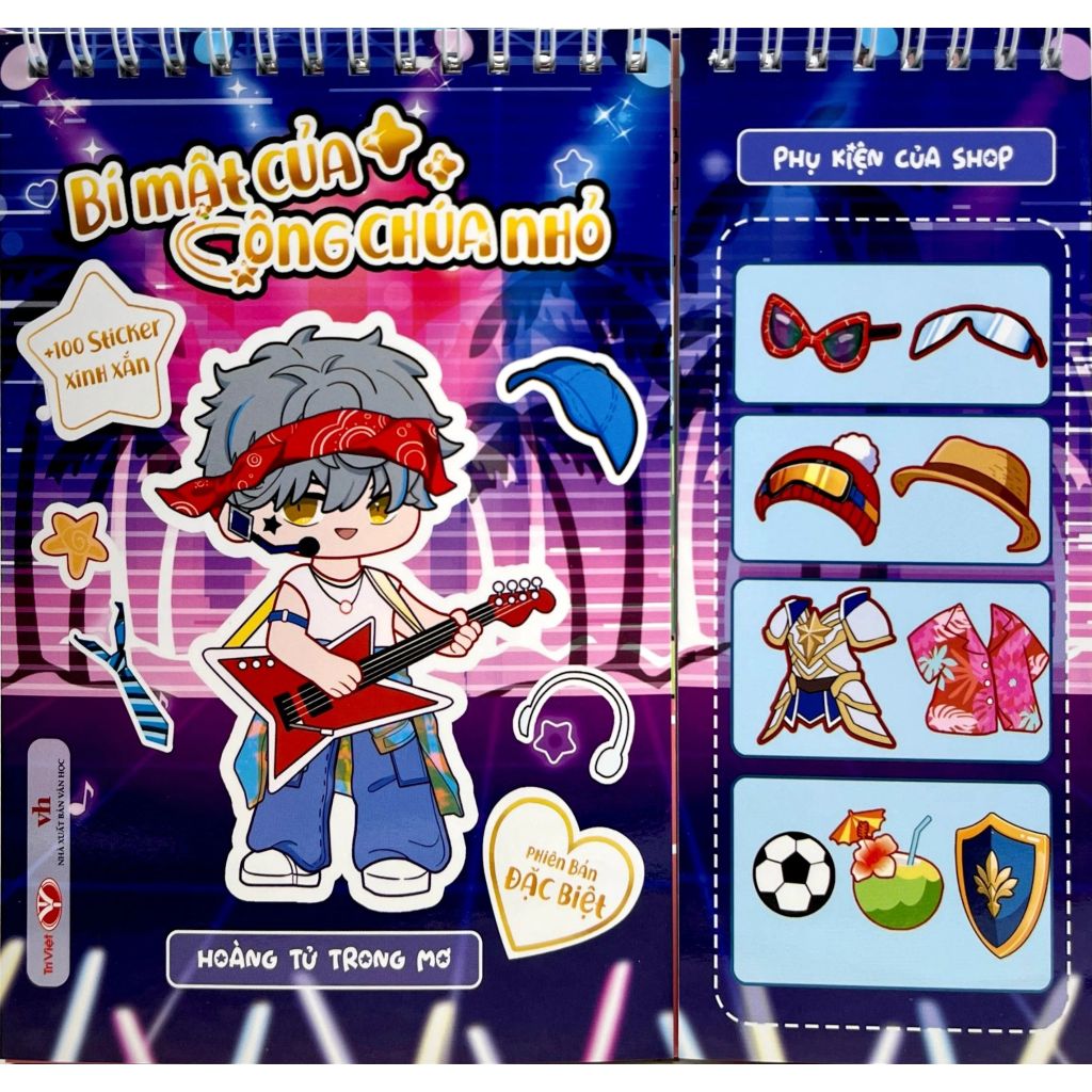 Bí Mật Công Chúa Nhỏ - Hoàng Tử Trong Mơ (+100 Sticker Xinh Xắn)