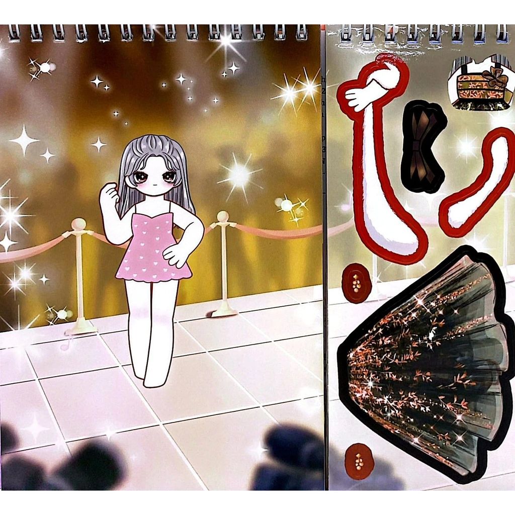 Bí Mật Công Chúa Nhỏ - Nhà Thiết Kế Thời Trang (+100 Sticker Xinh Xắn)