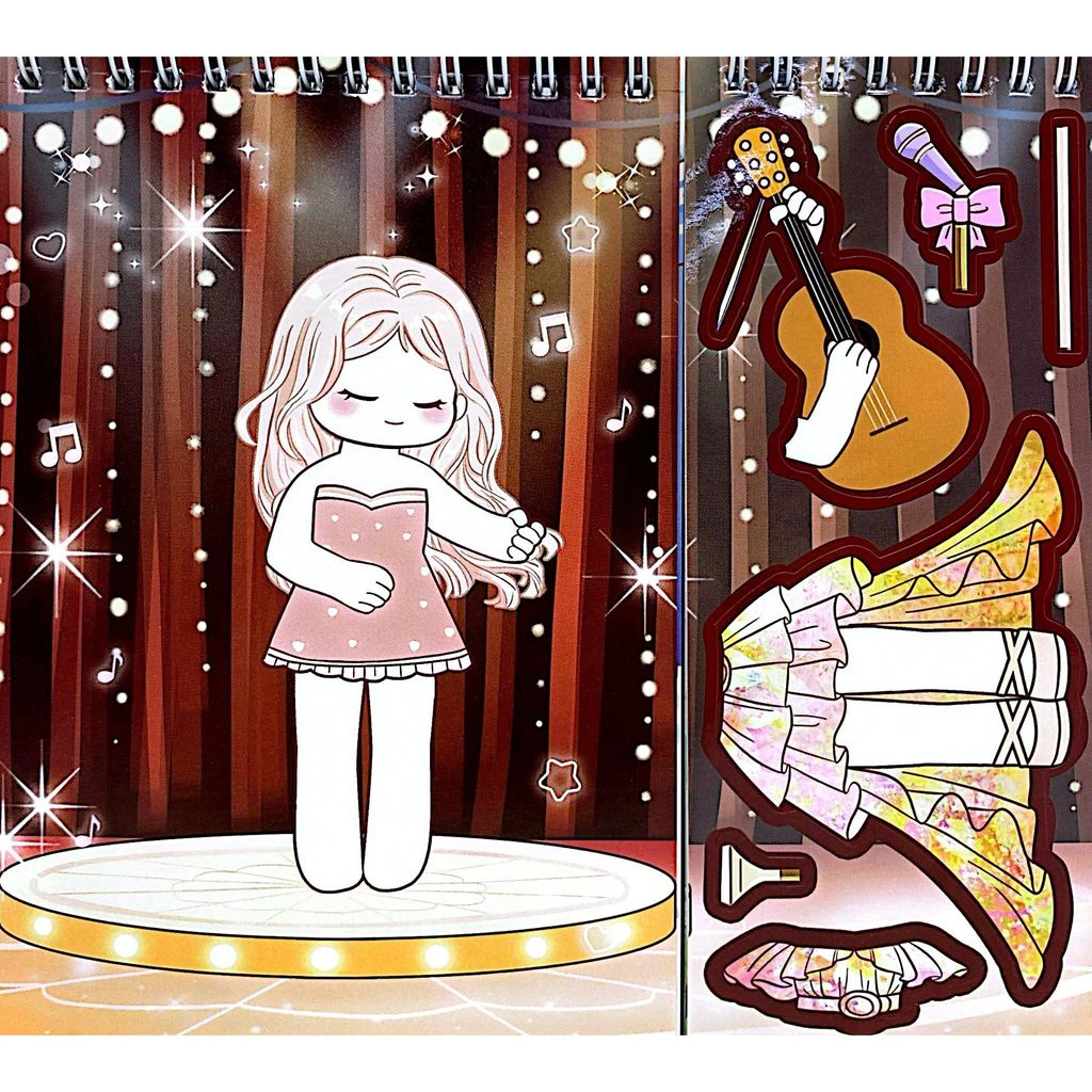 Bí Mật Công Chúa Nhỏ - Công Chúa Cổ Tích (+100 Sticker Xinh Xắn)