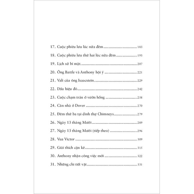 Bí Mật Dinh Thự Chimneys