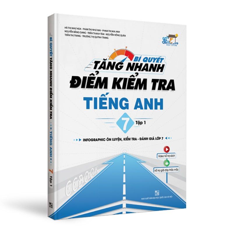 Bí Quyết Tăng Nhanh Điểm Kiểm Tra Tiếng Anh Lớp 7 - Tập 1