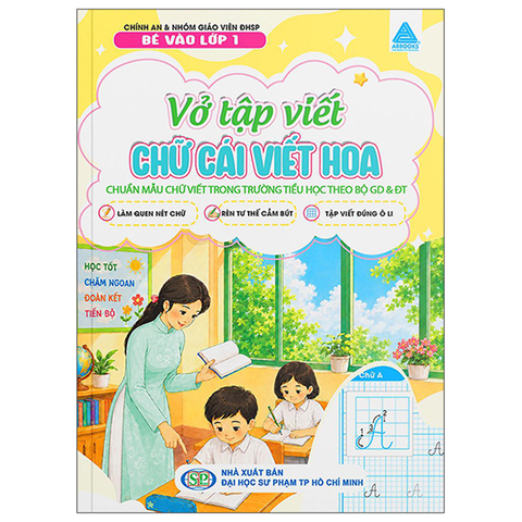Bé Chuẩn Bị Vào Lớp 1-Vở Tập Viết-Chữ Cái Viết Hoa (Chuẩn Bộ Gd&đt)