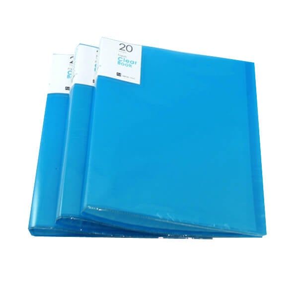 DA-BIA 20 LA NHUA A4 MAU XANH