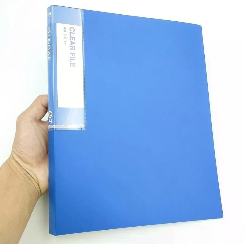 Plus Bìa 20 Lá Premium Xanh Dương 88-V057