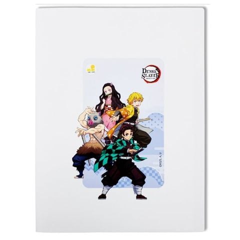 Bìa Thiên Long 30 Lá A4 Demon Slayer DB-012/DS Trắng