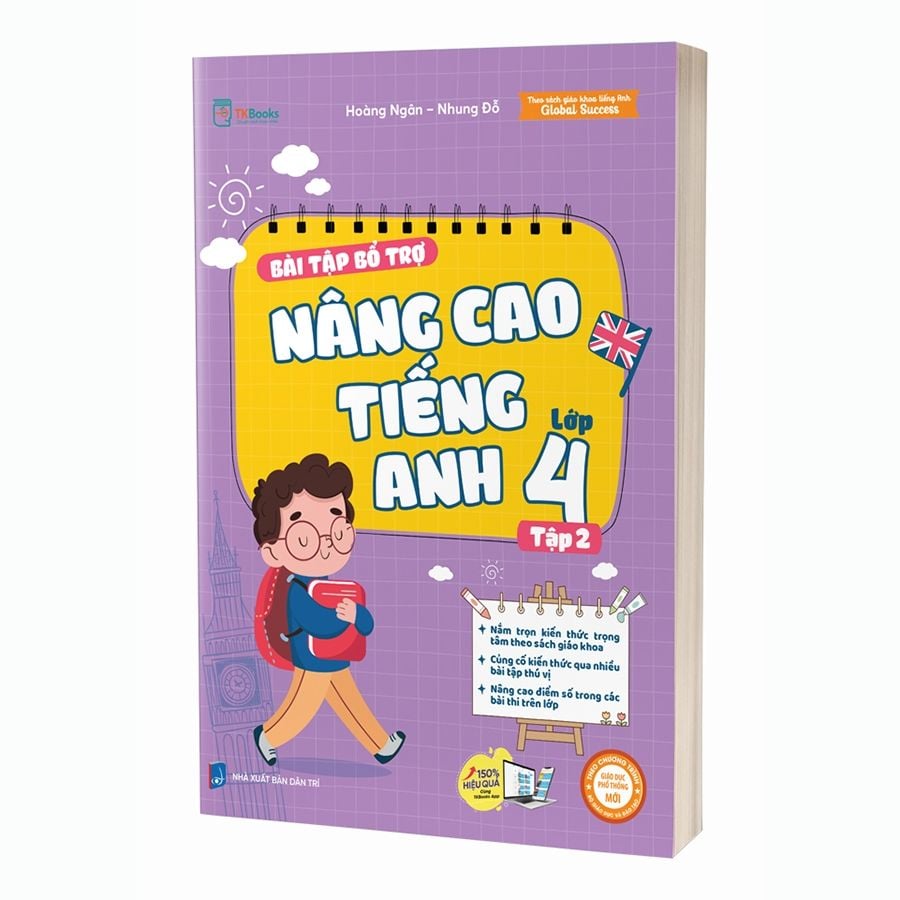 Bài Tập Bổ Trợ Nâng Cao Tiếng Anh Lớp 4 Tập 2 (Global success)