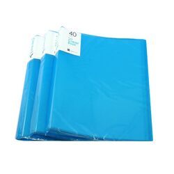 Bìa 40 Lá Nhựa Màu Xanh