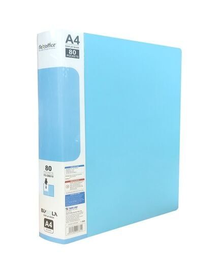 Bìa Hồ Sơ Thiên Long 80 Lá A4 FO-DB010/NĐ - Xanh Da Trời