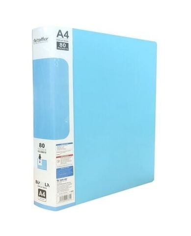 Bìa Hồ Sơ Thiên Long 80 Lá A4 FO-DB010/NĐ - Xanh Da Trời