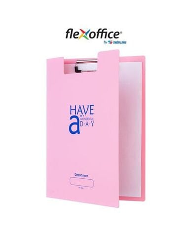 Bìa Trình Ký Kép Thiên Long FO-CB03 Hồng Pastel