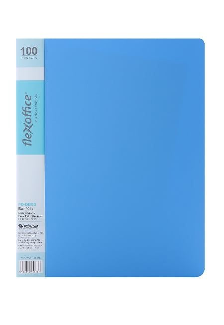 Bìa 100 Lá A4 FO-DB05 Xanh