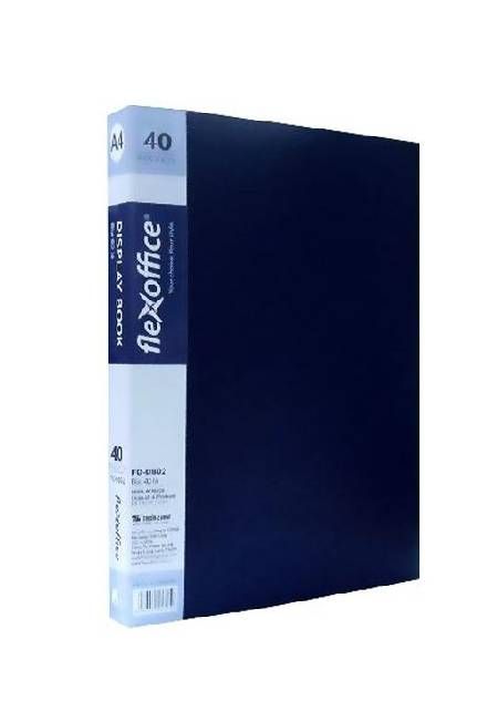 Bìa 40 Lá A4 FO-DB02 Xanh Đậm