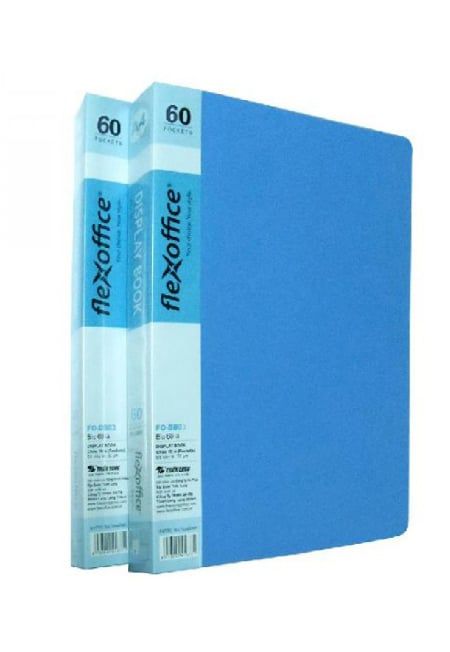 Bìa 60 Lá A4 FO-DB03 Xanh