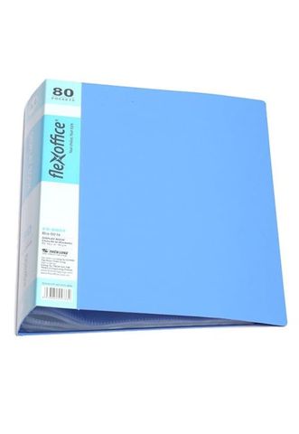 Bìa 80 Lá A4 FO-DB04 Xanh