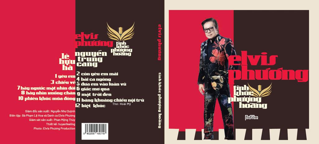 Elvis Phương: Lê Hựu Hà - Nguyễn Trung Cang: Tình khúc Phượng Hoàng (CD)