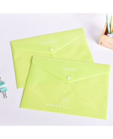 Bìa Nút F4 Fo-Cbf010 Màu Pastel T10 Xanh Lá