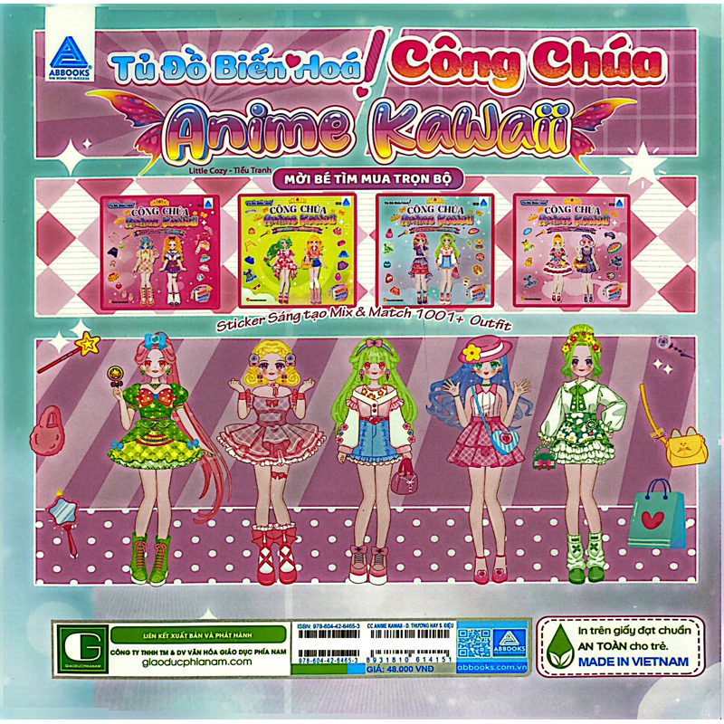 Tủ Đồ Biến Hóa - Công Chúa Anime Kawaii - Dễ Thương Hay Sành Điệu