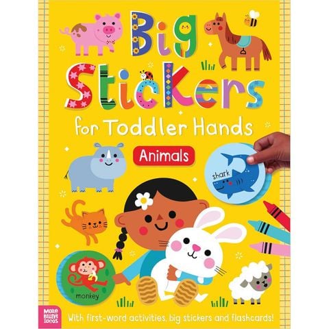 Big Stickers for Toddler Hands: Animals