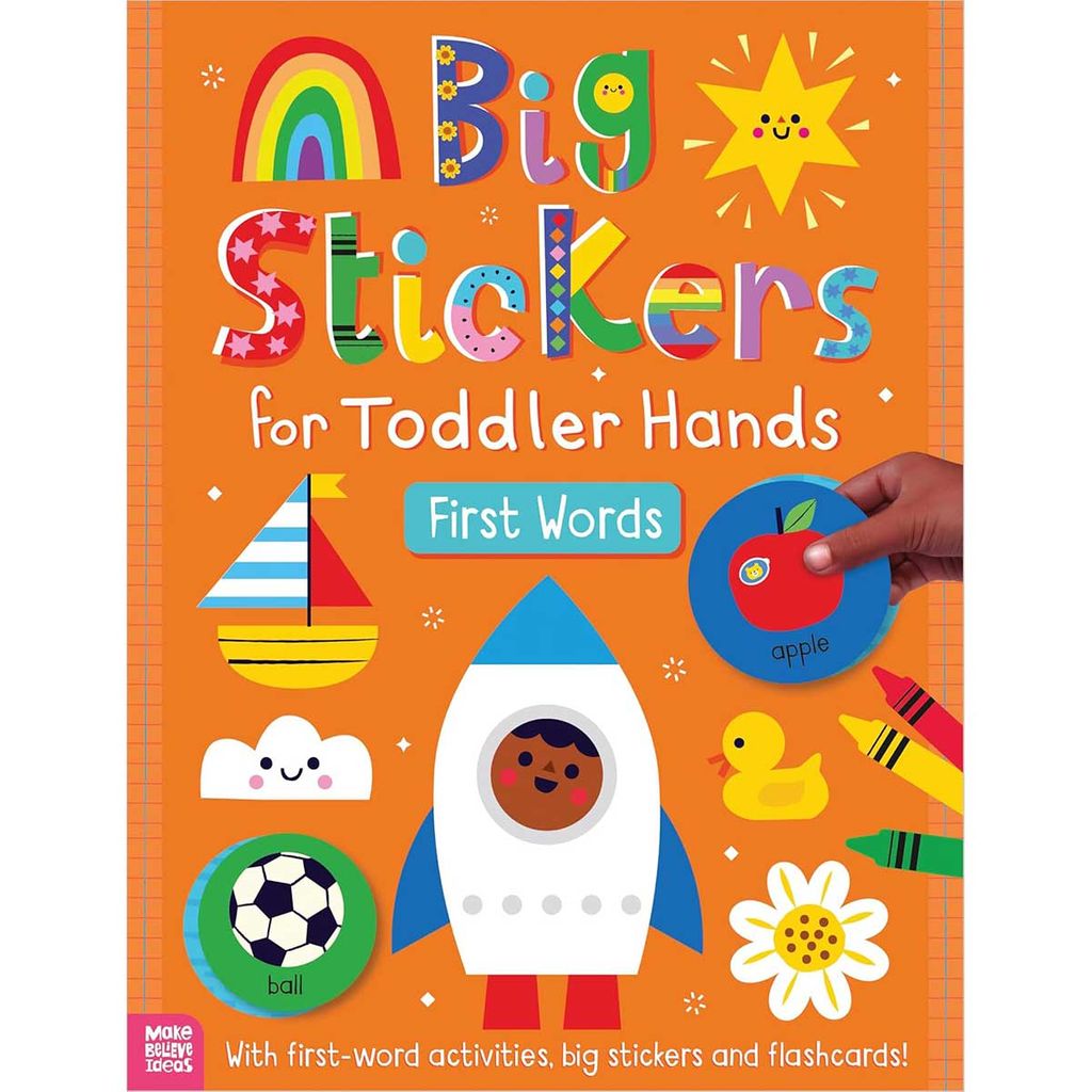 Big Stickers for Toddler Hands: First Words