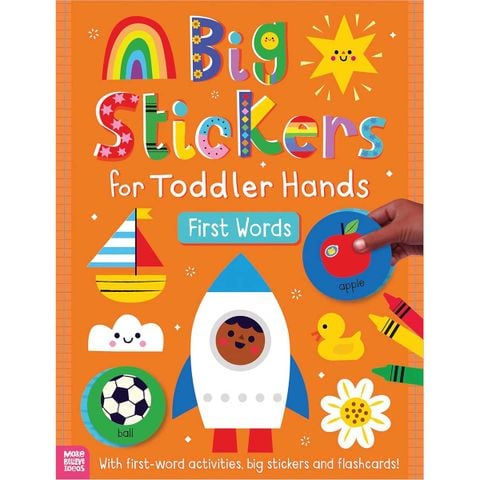 Big Stickers for Toddler Hands: First Words