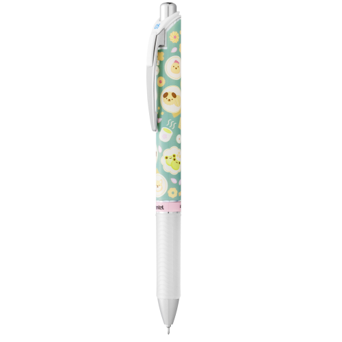 Pentel - Bút Energel Kawaii + 8 Nét 0.5mm Mực Xanh