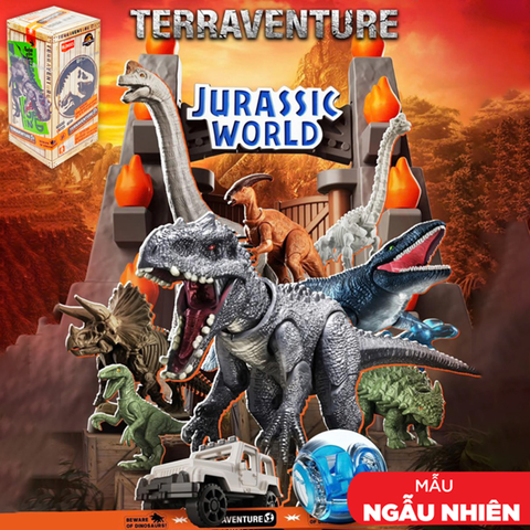 Blokees Mô Hình - Jurassic World - Terraventure - EJ02 (Giao Mẫu Ngẫu Nhiên)