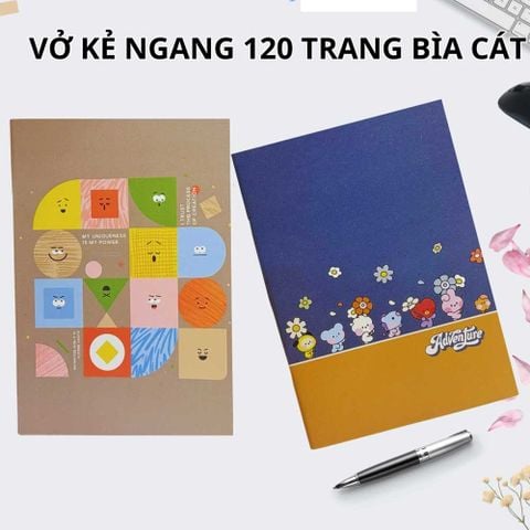 Tập Sinh Viên 120tr BlueAngel DL70gsm Kẻ Ngang NB6-7635 (Giao mẫu ngẫu nhiên)