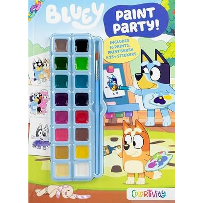 Bluey Colortivity: Paint Party!