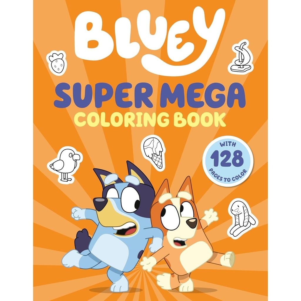 Bluey: Super Mega Coloring