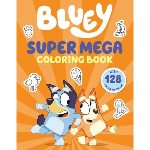 Bluey: Super Mega Coloring